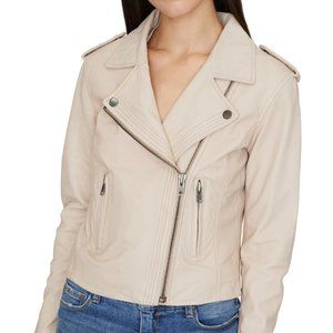 Soho Leather Moto Jacket